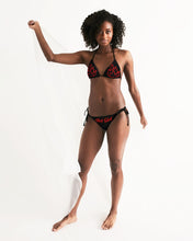 Load image into Gallery viewer, Hot Girl Swimsuit Black Women&#39;s Triangle String Bikini