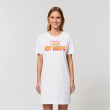 Load image into Gallery viewer, Fire Organic T-Shirt Dress