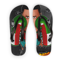 Load image into Gallery viewer, Fire Adult Flip Flops