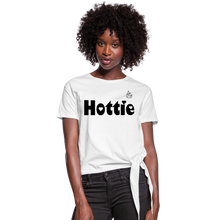 Load image into Gallery viewer, Hottie Knotted T-Shirt - white