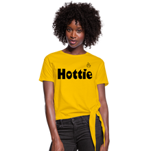Load image into Gallery viewer, Hottie Knotted T-Shirt - sun yellow